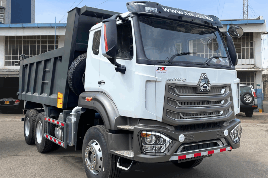 Grey Body, White Head, New Tipper truck for sale in Nairobi and Mombasa