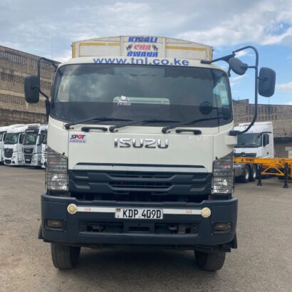 White-Pre-owned Isuzu FVZ for Sale-Available in Nairobi- Bandari road