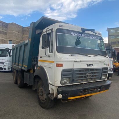 White Head, Grey body, Used Tata Tipper Truck for sale - Available in Nairobi